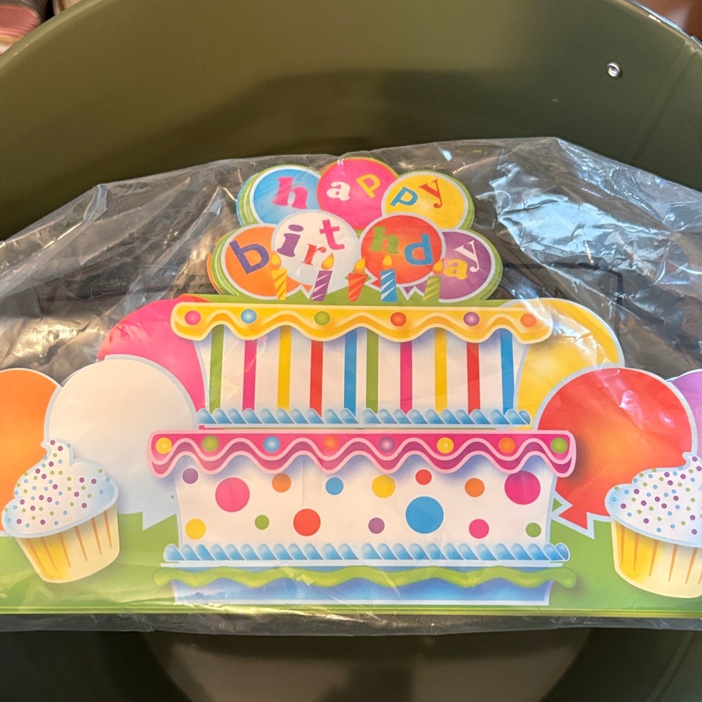 Birthday Cake Hardband 8pk